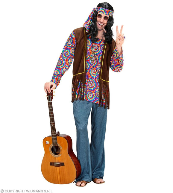 Hippie 60S Kostuum Heren 5 delig van Widmann koop je bij Partywinkel