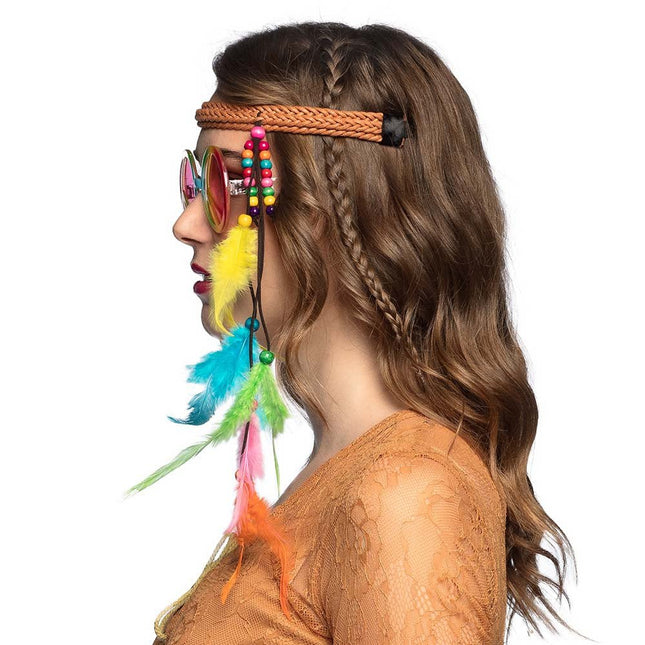 Hippie Kostuum Set 2 delig van Boland koop je bij Partywinkel