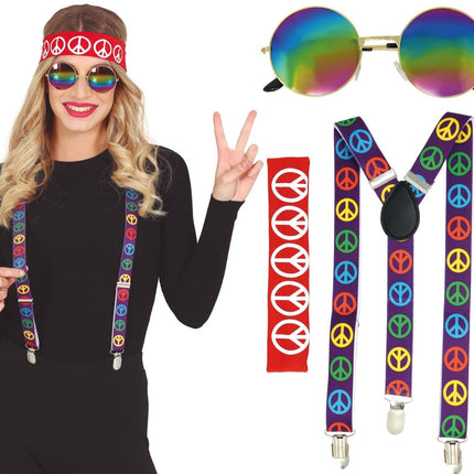 Hippie Set 3st van Fiestas Guirca koop je bij Partywinkel