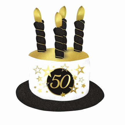 Hoed 50 Jaar Kaarsen van Fiestas Guirca koop je bij Partywinkel