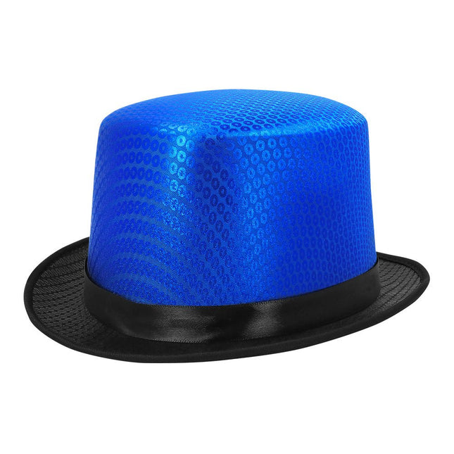 Hoed Caprice blauw van Boland koop je bij Partywinkel