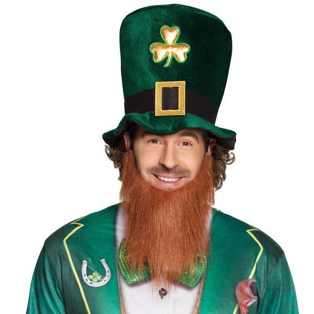 Hoed Leprechaun Met Baard van Boland koop je bij Partywinkel