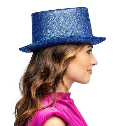 Hoed Showtime blauw van Boland koop je bij Partywinkel