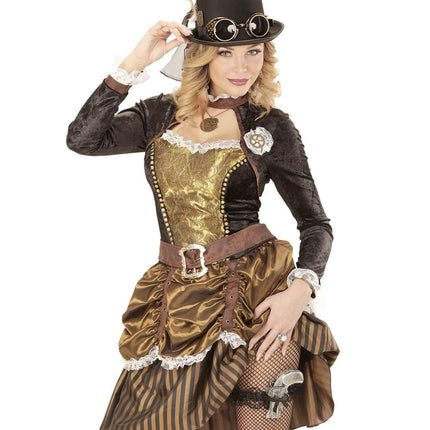 Hoed Steampunk Bril van Widmann koop je bij Partywinkel