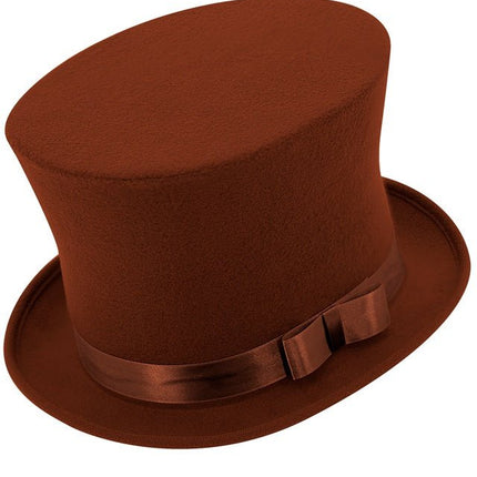 Hoge Hoed Bruin van Widmann koop je bij Partywinkel