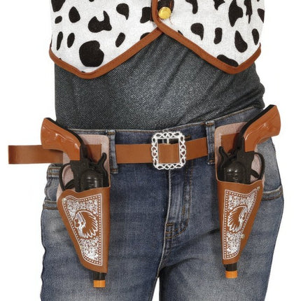 Holster Met Pistolen 20cm van Fiestas Guirca koop je bij Partywinkel
