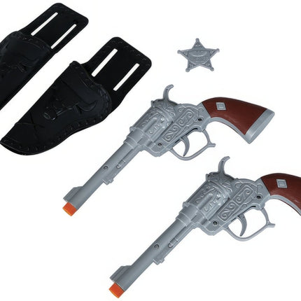 Holster Met Pistolen 24cm van Fiestas Guirca koop je bij Partywinkel