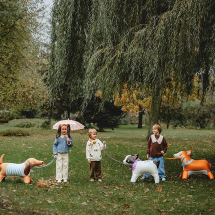 Hond Ballon 75cm van Partydeco koop je bij Partywinkel