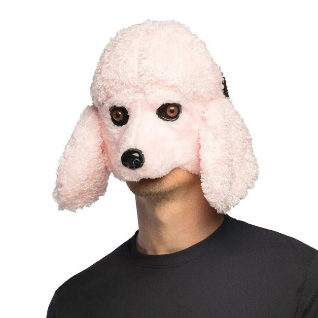 Hond Masker Roze Poedel van Boland koop je bij Partywinkel