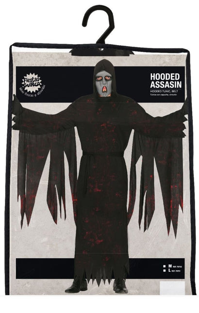 Hooded Assassin Halloween Kostuum Heren van Fiestas Guirca koop je bij Partywinkel