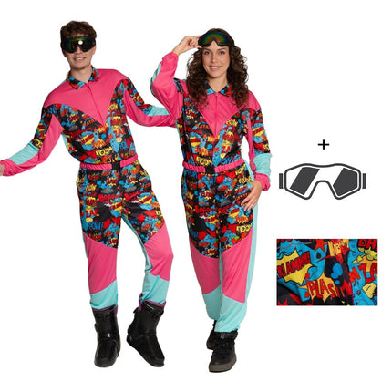 80's Skipak met Bril Comic – Unisex