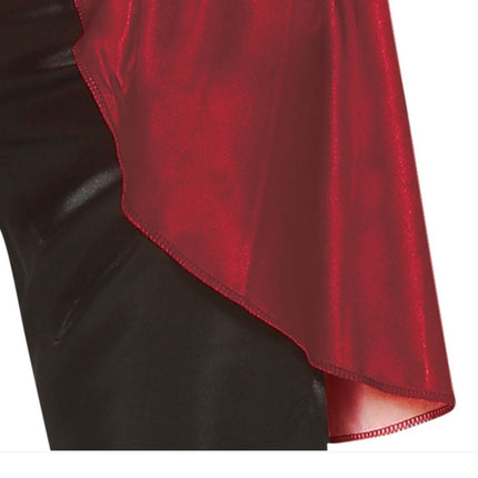 Horror Clown Halloween Kostuum Dames Rood Goud van Fiestas Guirca koop je bij Partywinkel