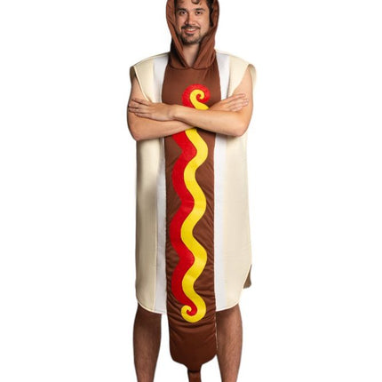 Hotdog - One Size van Partychimp koop je bij Partywinkel