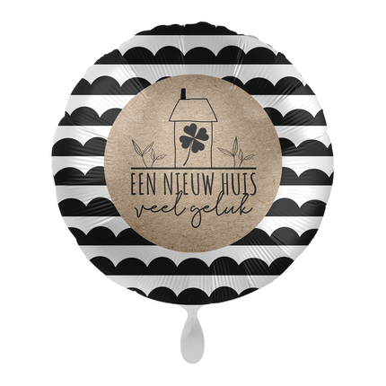 Housewarming Helium Ballon Leeg 43cm van Premioloon koop je bij Partywinkel