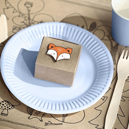 Houten Bestek 16cm 18 delig van Partydeco koop je bij Partywinkel