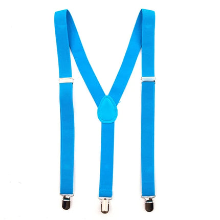 Blauwe Bretels Effen