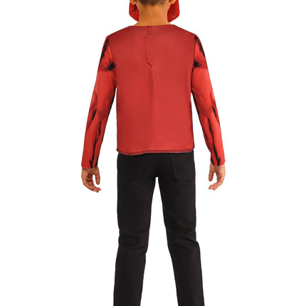 Hulk Reversible Shirt en Maskers Kind