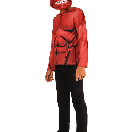 Hulk Reversible Shirt en Maskers Kind