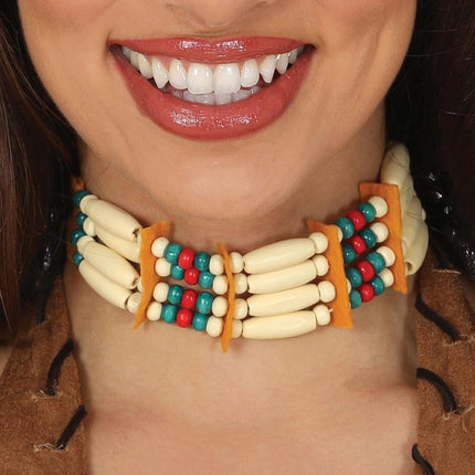 Indiaanse Choker van Fiestas Guirca koop je bij Partywinkel