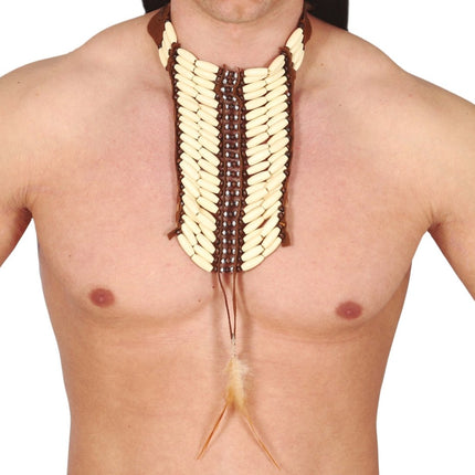 Indianen Ketting 20cm van Fiestas Guirca koop je bij Partywinkel