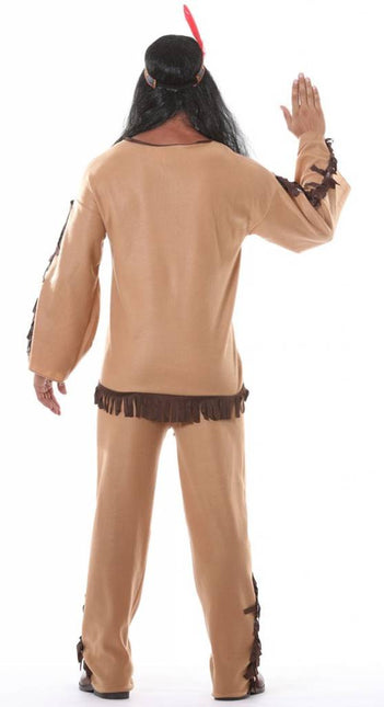 Indianen Kostuum Heren Hoofd 3 delig van Fiestas Guirca koop je bij Partywinkel