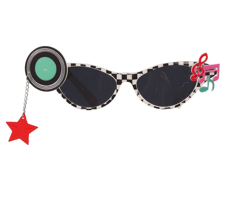 Jaren '50 Bril van Fiestas Guirca koop je bij Partywinkel