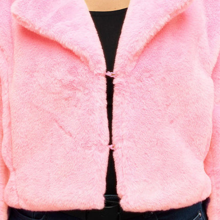Jasje Fluffy rave lichtroze (M/L) van Boland koop je bij Partywinkel