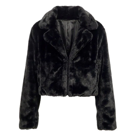 Jasje Fluffy rave zwart (M/L) van Boland koop je bij Partywinkel