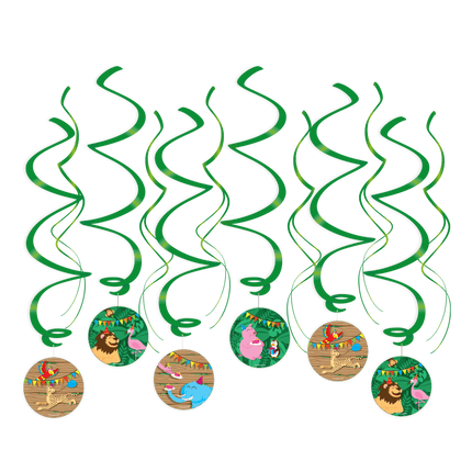 Jungle Hangdecoratie 70cm van Paper Dreams koop je bij Partywinkel