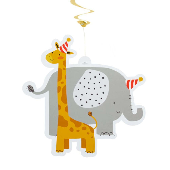 Jungle Hangdecoratie 85cm 2st van Boland koop je bij Partywinkel