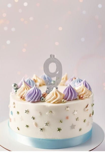 Kaarsenhouder 9 Jaar Led 13cm van Fiestas Guirca koop je bij Partywinkel