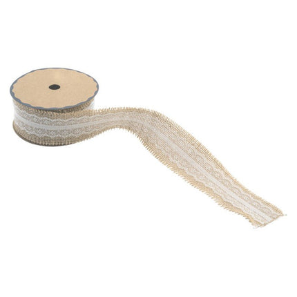 Kant Lint Jute 5Cm 5m van CHAKS koop je bij Partywinkel