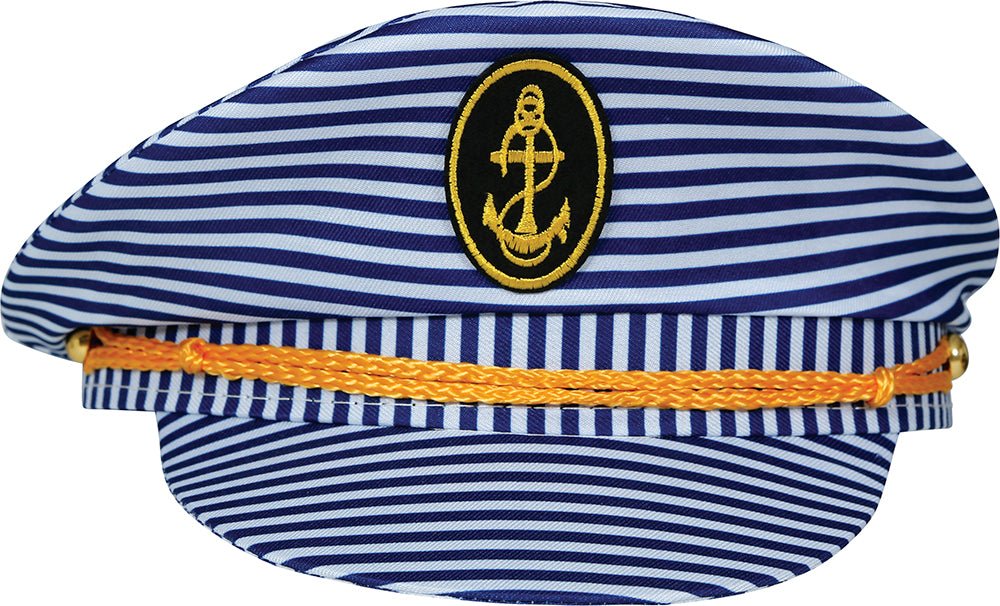 Kapitein Pet Blauw Wit van Fiestas Guirca koop je bij Partywinkel