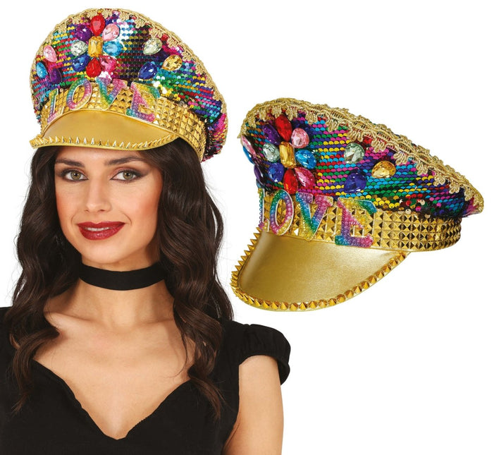 Kapitein Pet Kleurrijke Juwelen van Fiestas Guirca koop je bij Partywinkel