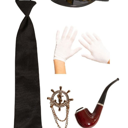 Kapitein Verkleedset 7 delig van PartyXclusive koop je bij Partywinkel