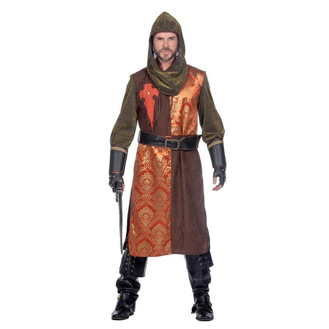Middeleeuwen Kostuum Heren 3 delig van Wilbers & Wilbers koop je bij Partywinkel