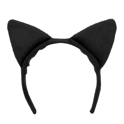 Kat Haarband Met Diamanten van Boland koop je bij Partywinkel