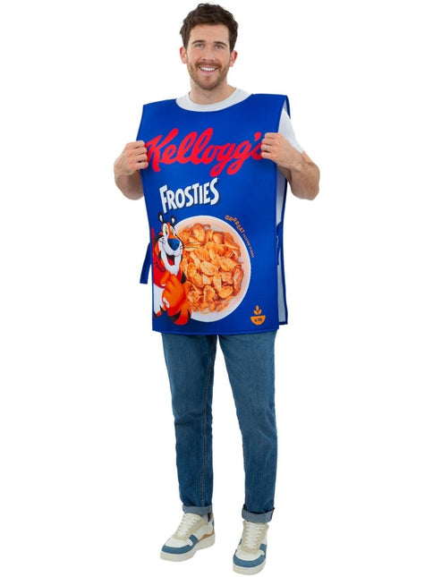 Kelloggs™ Frosties™ Cereal Verpakking Kostuum Heren van Smiffys koop je bij Partywinkel