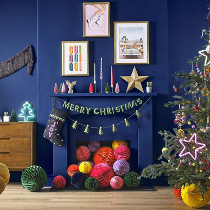 Kerst Inpakpapier Cocktail van Ginger Ray koop je bij Partywinkel