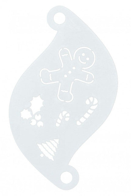 Kerst Make Up Sjabloon van Superstar koop je bij Partywinkel