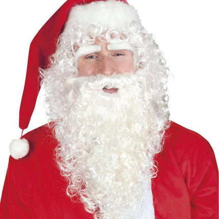 Kerstman Baard en Pruik Lang van Boland koop je bij Partywinkel