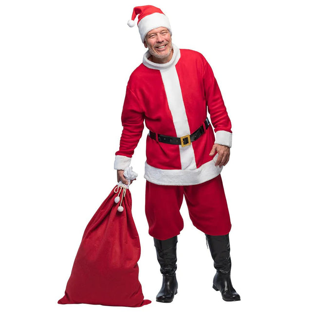 Kerstmanzak 100x60 cm van Boland koop je bij Partywinkel