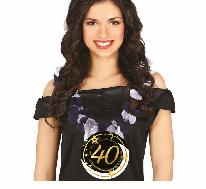 Ketting 40 Jaar van Fiestas Guirca koop je bij Partywinkel