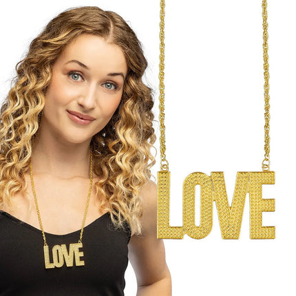 Ketting 'Love' van Boland koop je bij Partywinkel
