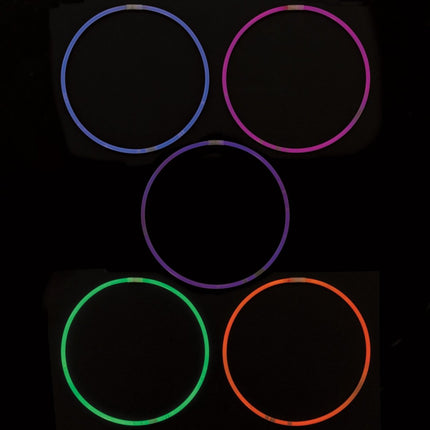 Kettingen Glow In The Dark 10st van Unique koop je bij Partywinkel