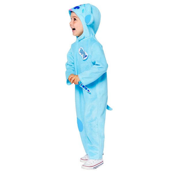 Kind Kostuum Blue's Clues Jumpsuit van Riethmueller koop je bij Partywinkel
