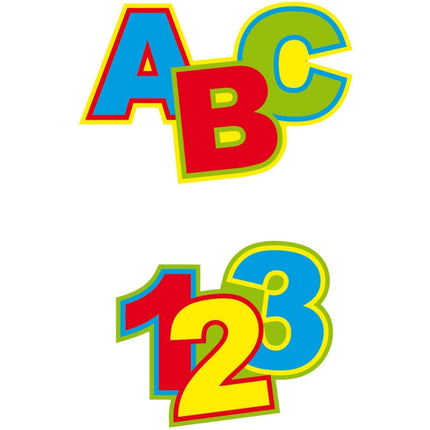 Kinderfeestje ABC Tafelconfetti XL van Folat koop je bij Partywinkel