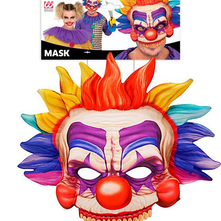 Kinloos Masker Killer Clown van Widmann koop je bij Partywinkel