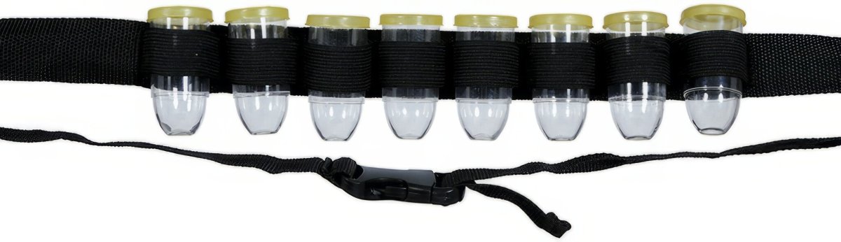 Kogelriem Shotglaasjes 8 delig van Fiestas Guirca koop je bij Partywinkel