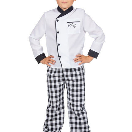 Kok Kostuum Kind 3 delig van Wilbers & Wilbers koop je bij Partywinkel